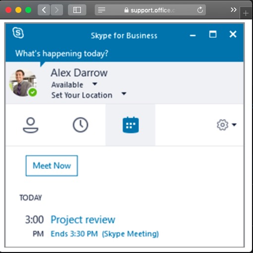 skype for business mac unable to join meeting